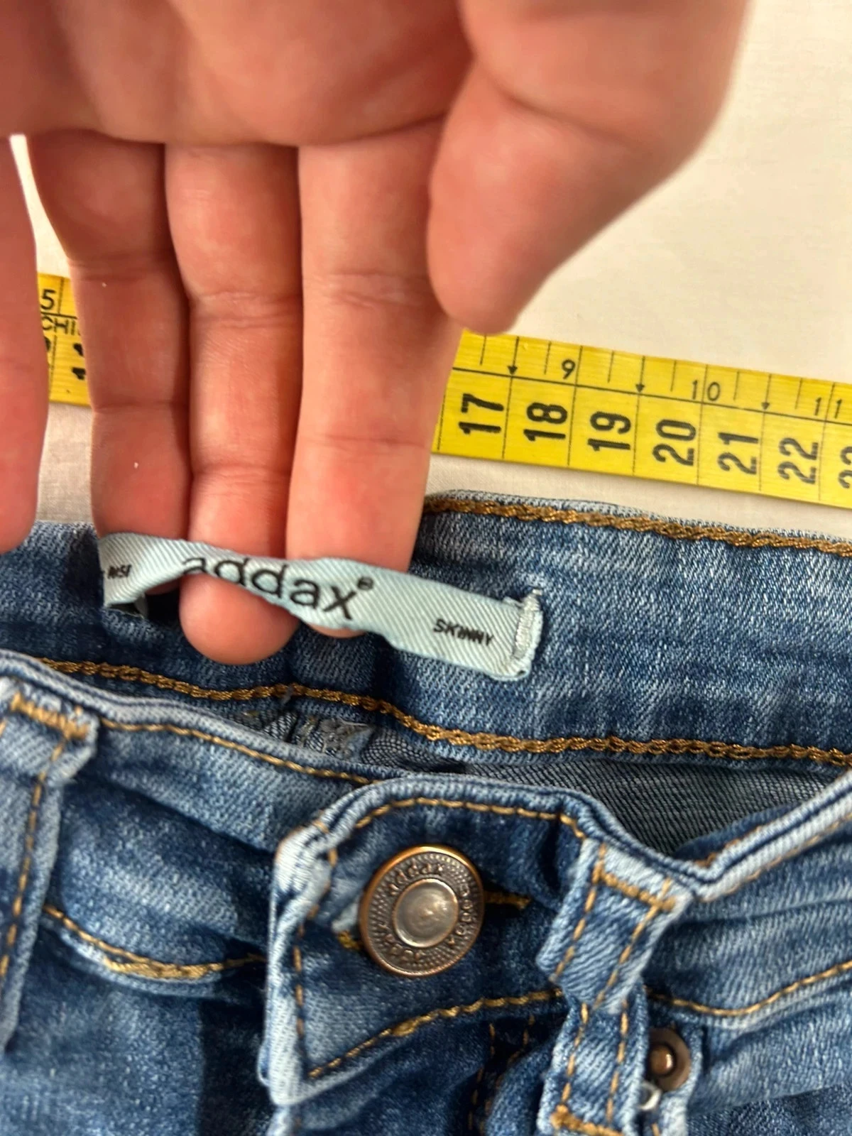 Jeans skinny addax – photo 8